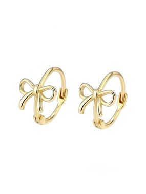 Dainty Bow Huggies